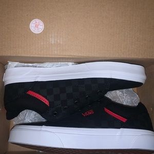 Kids Vans Checkerboard Black/Black